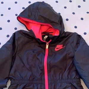 Brand new with tags. I have a girls size 6x fleeced wind breaker.